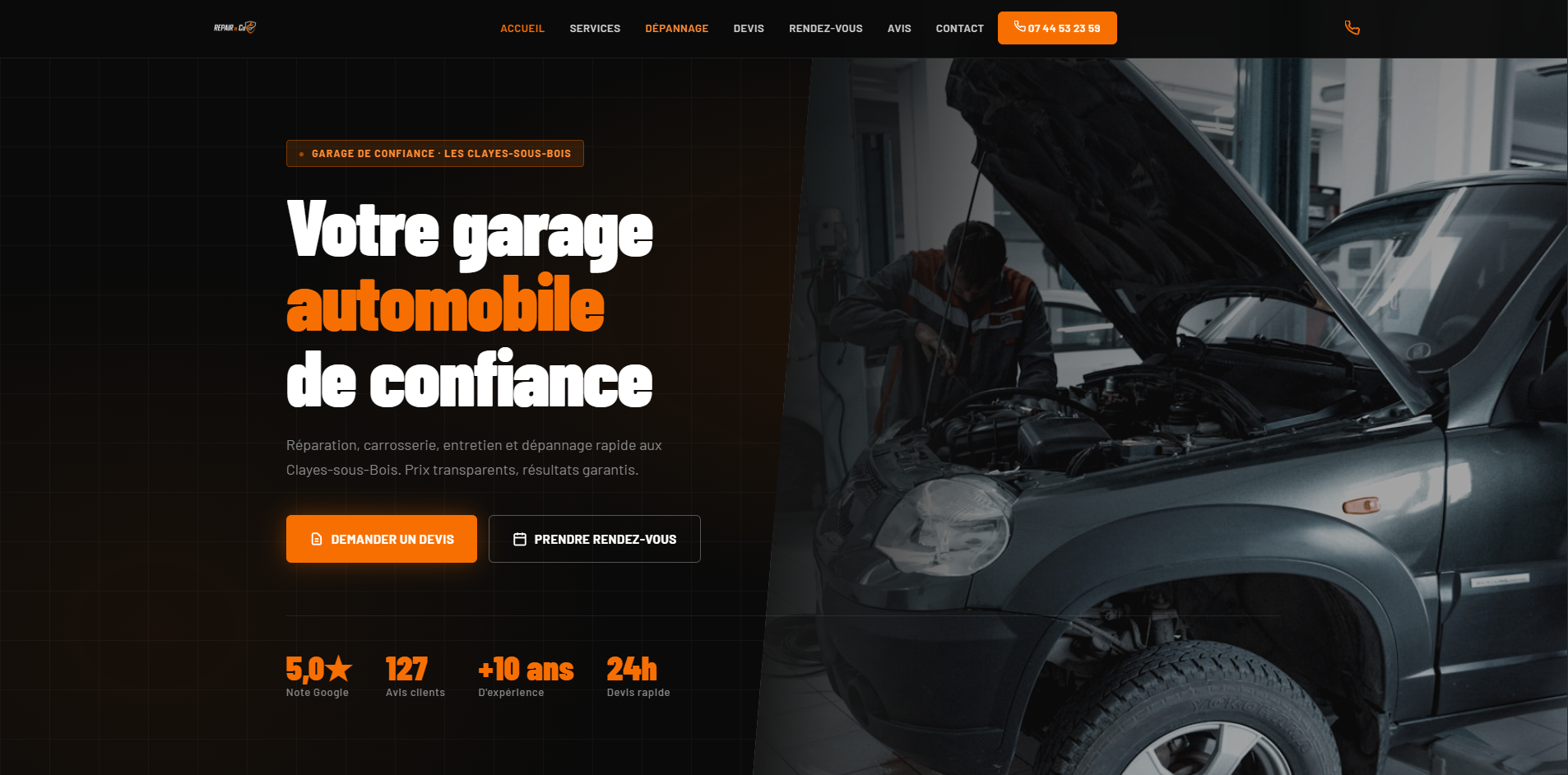 REPAIRnCO — Site internet